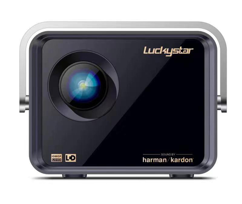 Lumen 3,5&quot; ANSI-200 tragbares Projektor 1080P Android 9,0 LCD OS