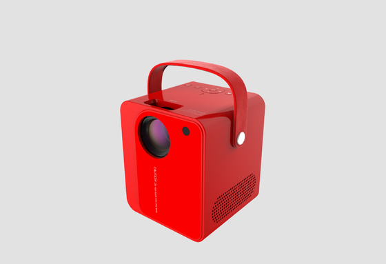 120 Lumen-tragbarer PC-Projektor HDMI LCD Pico Mini Led Projector Red