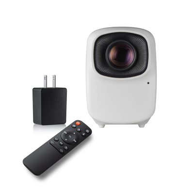 Projektoren 1080P Mini Projector Android Smart Portable im Freien 200 Lumen 1.2m 3m