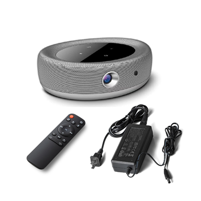 4K HDMI DLP Pico Projector, 350 Projektor ANSI-Lumen-Androids 8,1