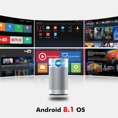 Intelligentes Android-Projektor-Theater im Freien drahtloses 1080P LED DLP Mini Projector