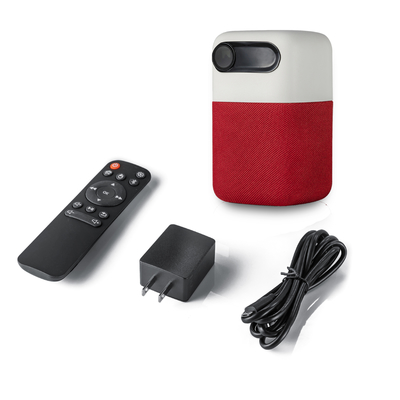 Android 9,0 Mini Pico Projector 100 ANSI-Lumen-orange Rosa Gray Red Blue Color